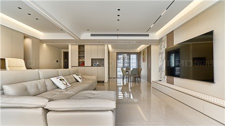 12.8w打造現代風格的家131m² | 麗爾曼頓全房全屋定制